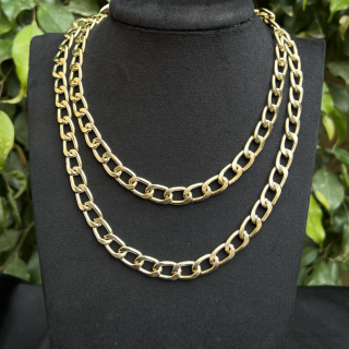 Two layered necklace