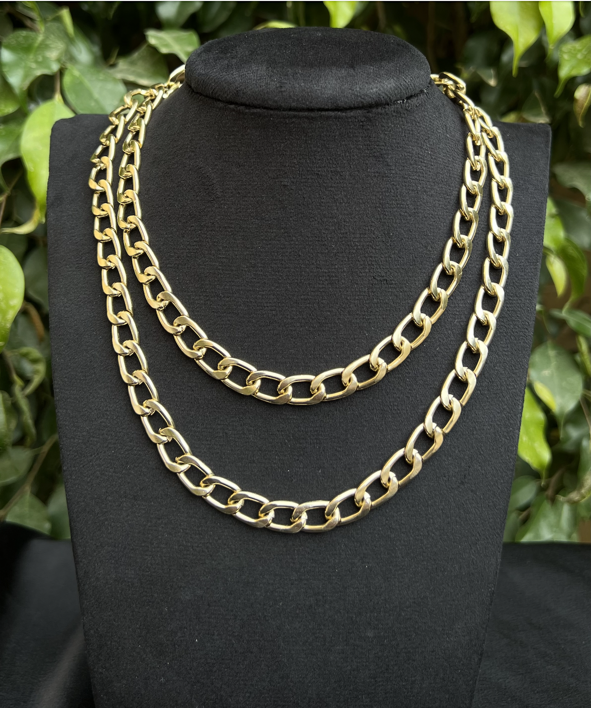 Two layered necklace 1 Two layered necklace