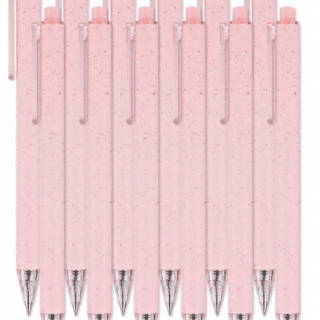 Pink Ballpoint Gel ink pen set