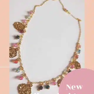 Handmade silver necklace