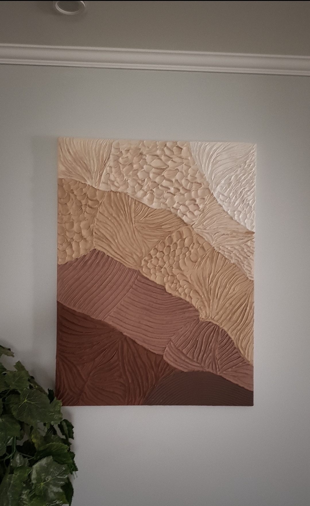 Texture painting on canvas (earth palette) 2 Screenshot 20220922 170047 Lightroom