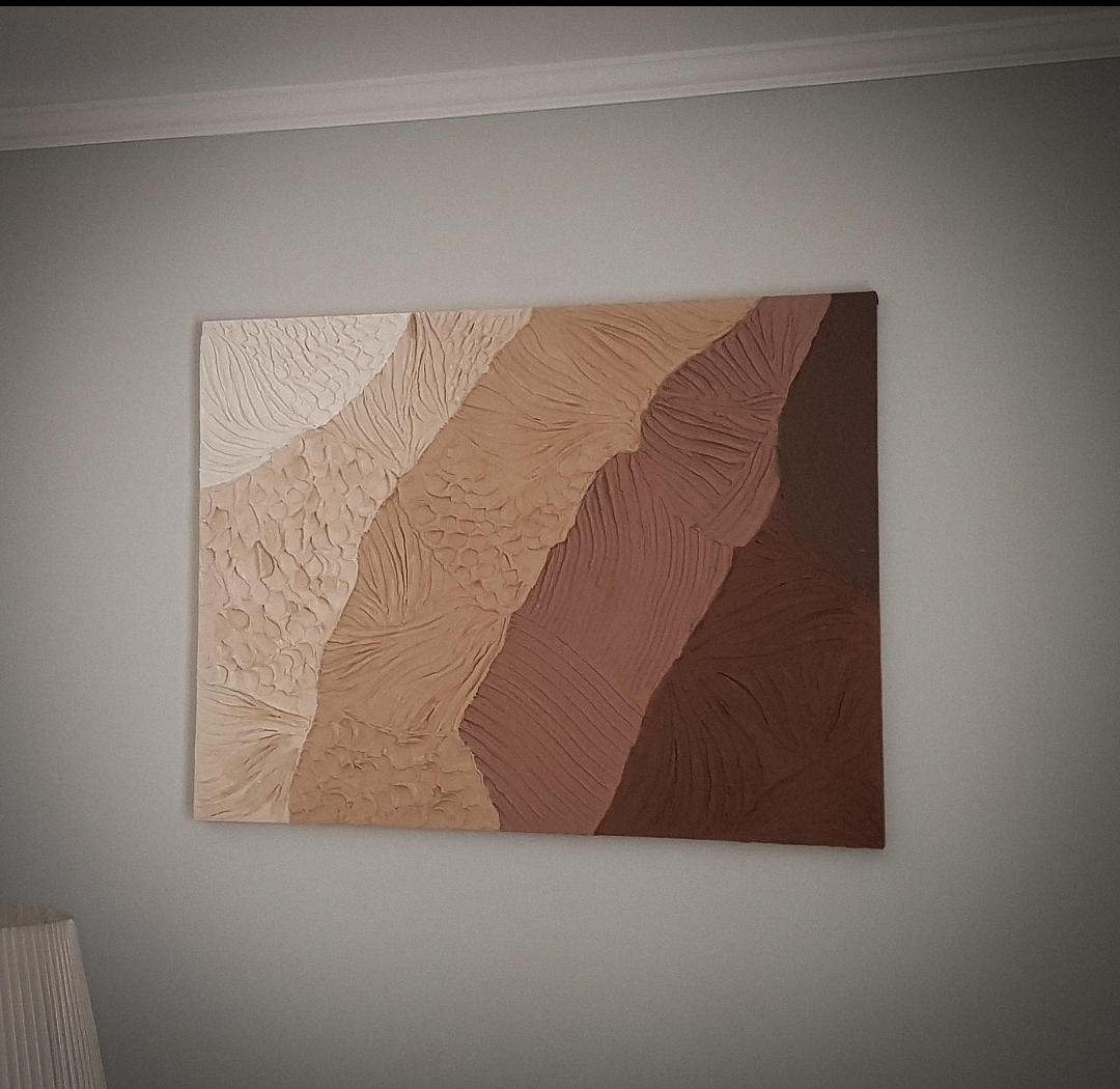 Texture painting on canvas (earth palette) 3 Screenshot 20220922 171037 Lightroom