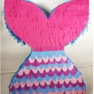 Mermaid tail pinata