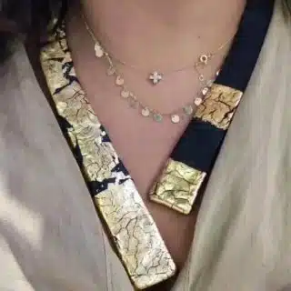 Scarf necklace