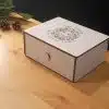 wooden box بوكس خشبي