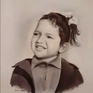 Portrait ( black and white )