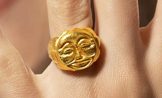 Sun Collection, Sun Signet Ring 3 Sun Signet Ring SZR343.1