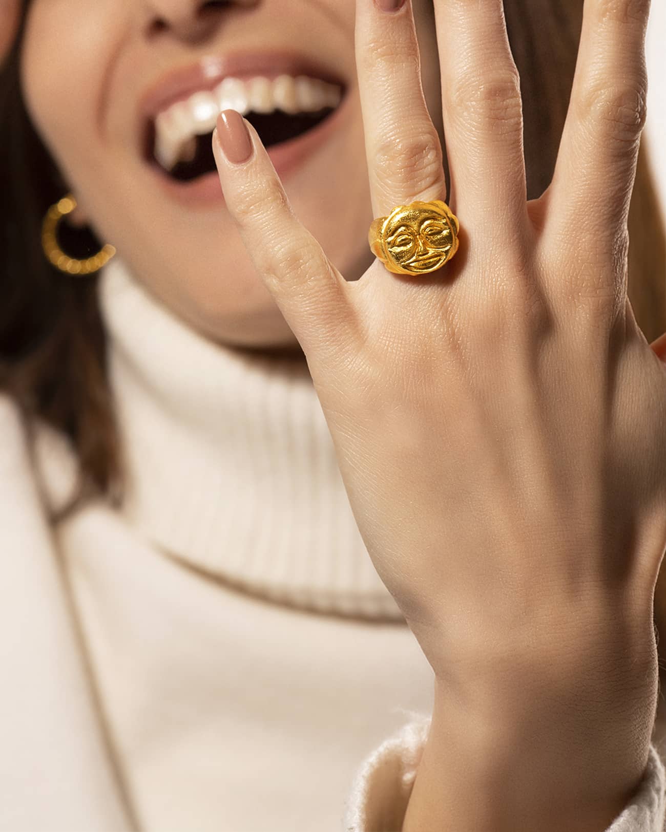 Sun Collection, Sun Signet Ring 5 Sun Signet Ring SZR343.2