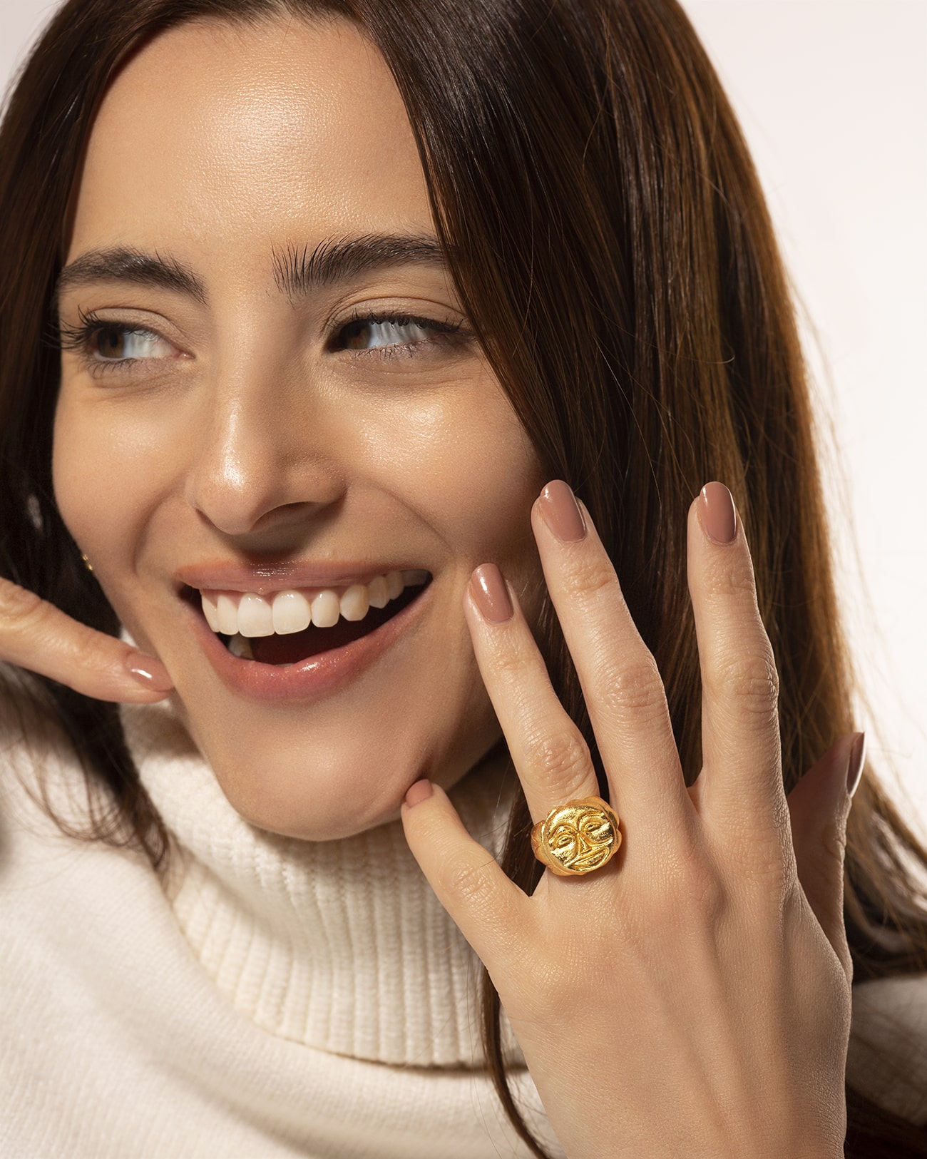 Sun Collection, Sun Signet Ring 6 Sun Signet Ring SZR343.3