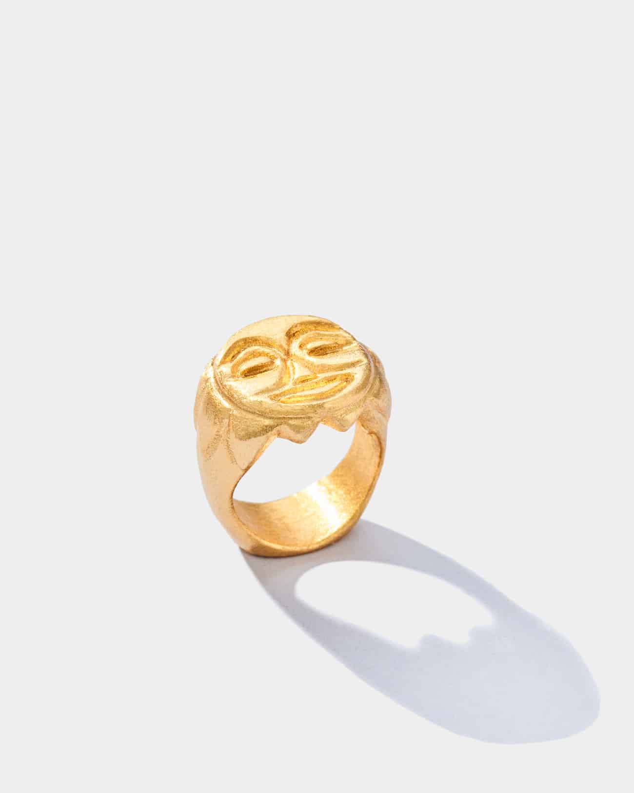 Sun Collection, Sun Signet Ring 2 Sun Signet Ring SZR343.6