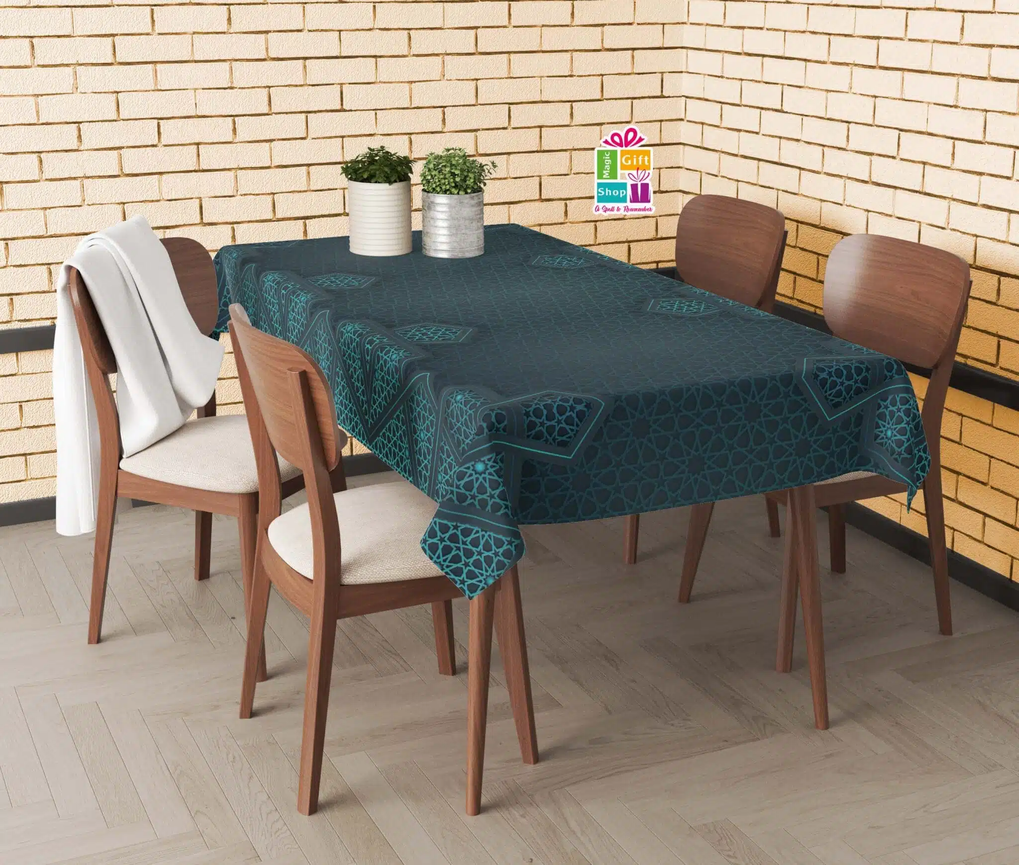 Islamic Ramadan Tablecloth 2 TABLECLOTH 250 150 10 scaled