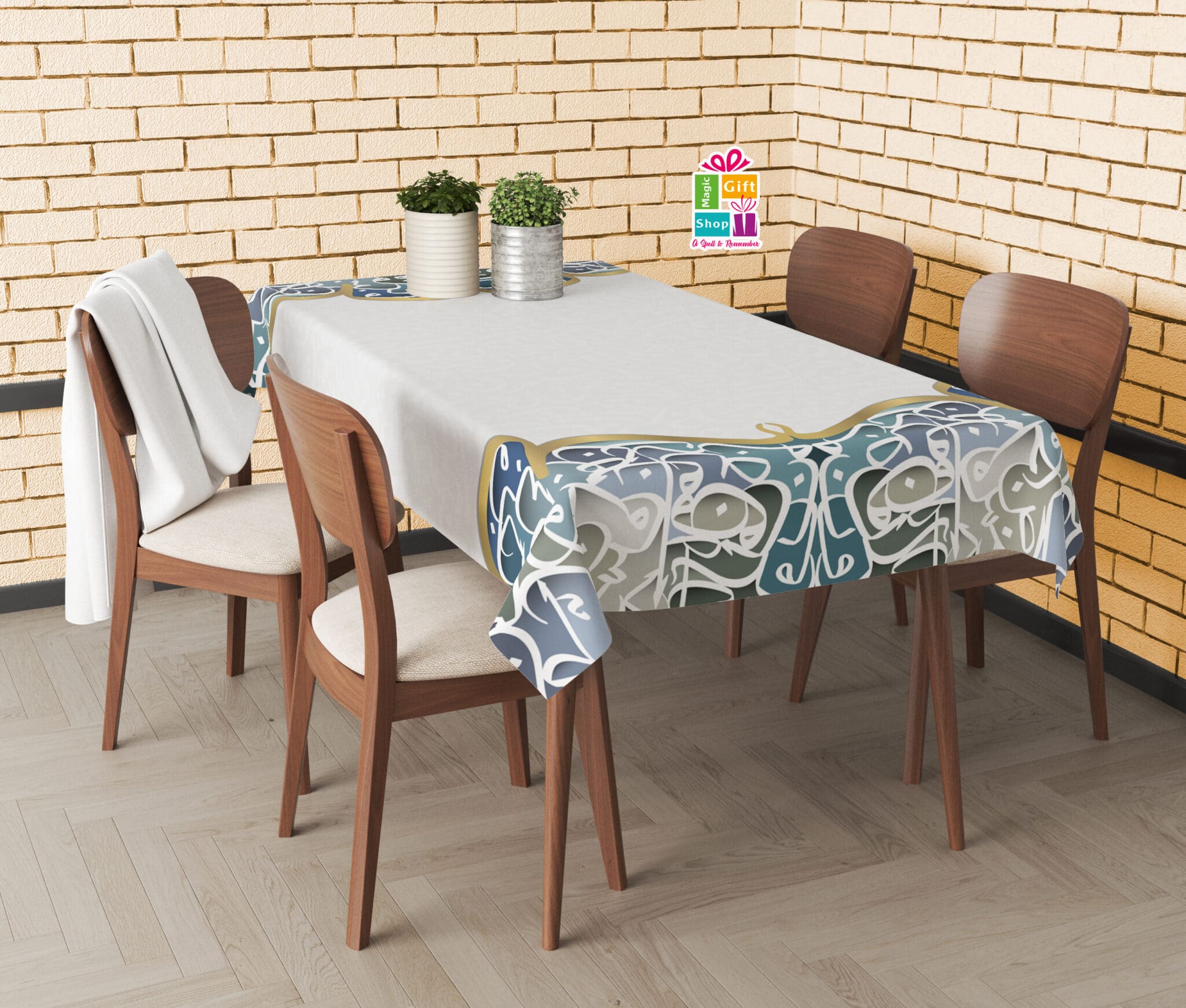 Arabic Tablecloth 2 TABLECLOTH 250 150 5 scaled
