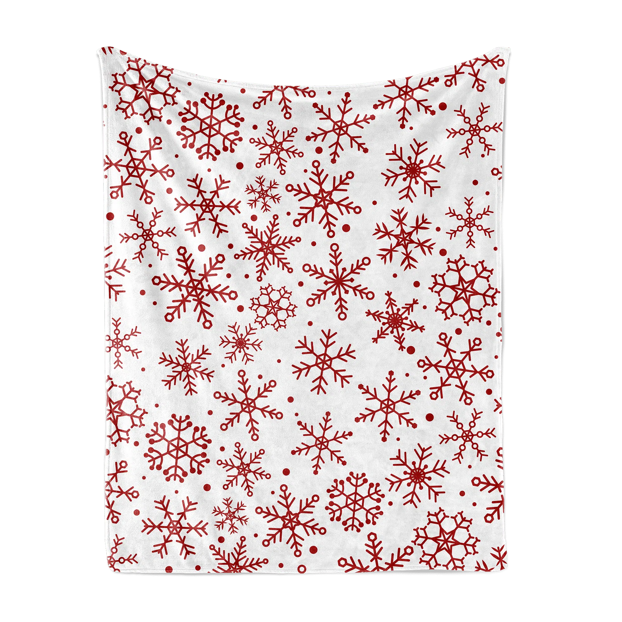Throw Blanket Snow Flake White 1 Throw Blanket Snow Flake White