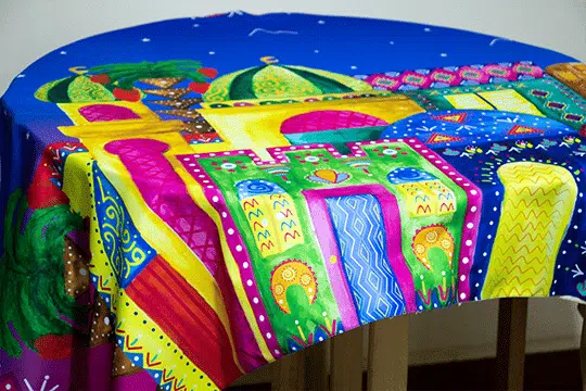 Nubian Houses square table cover 1 Nubian Houses square table cover
