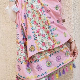 شال كتان تطريز جنوب سيناء