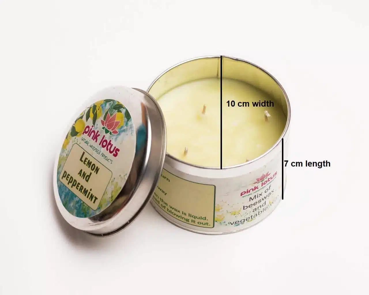 lemon & mint scented candle 3 Untitled