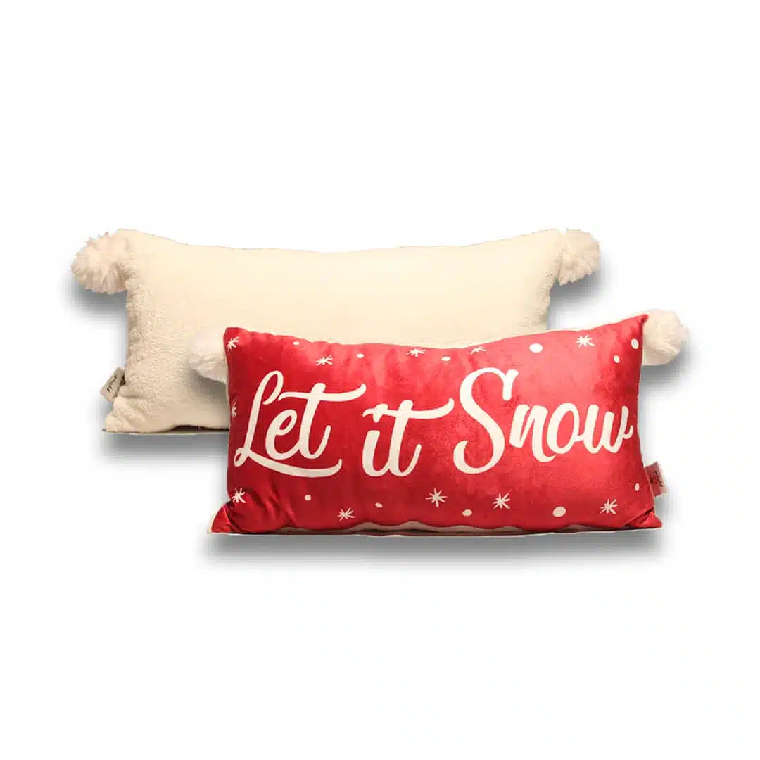 Cushion Let It Snow 1 Cushion Let It Snow