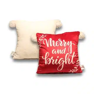 Cushion Merry & Bright