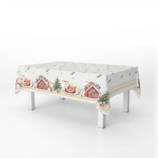 Table Cover Vintage Christmas 140*280
