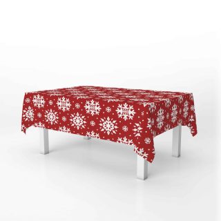 Table Cover Ikat Snow Flake 140*280