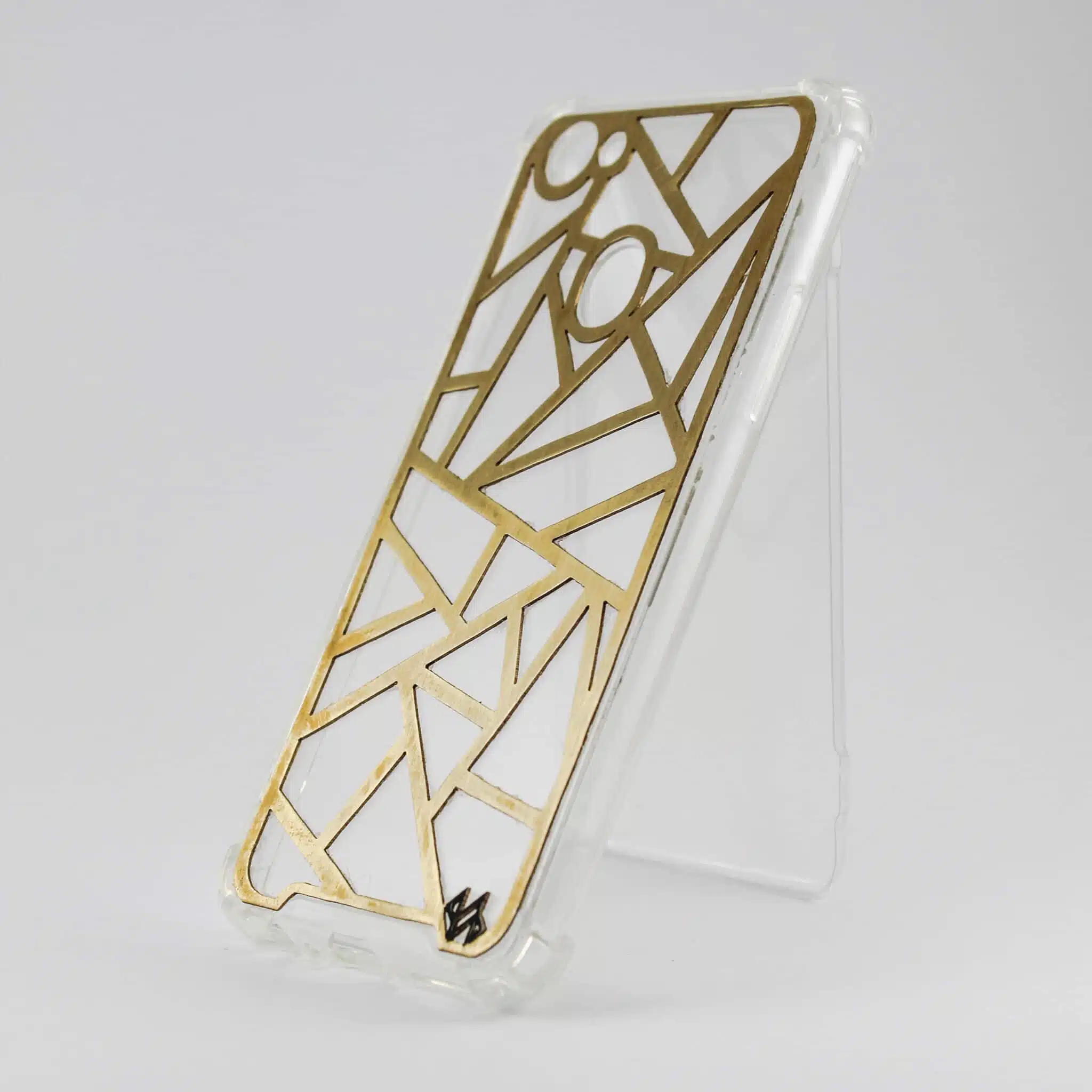 Handmade Thick Random Lines Mobile cover 1 Handmade Thick Random Lines Mobile cover