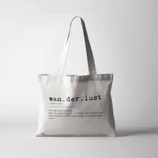 Canvas Tote Bag | Wanderlust