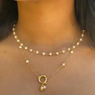 Layered Pearls Necklaces Set