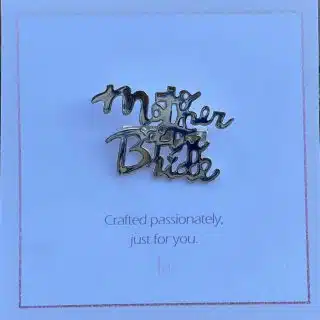 Mother of the Bride Pin