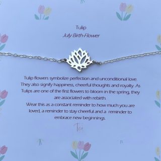 Lotus Silver Bracelet