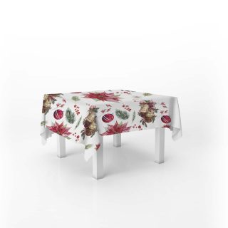 Table Cover Christmas Bells 140x140