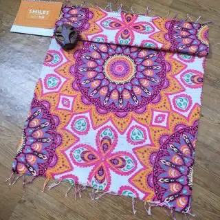 Killim mandala pattern