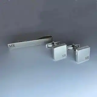 Cufflinks and Tie Pin Set