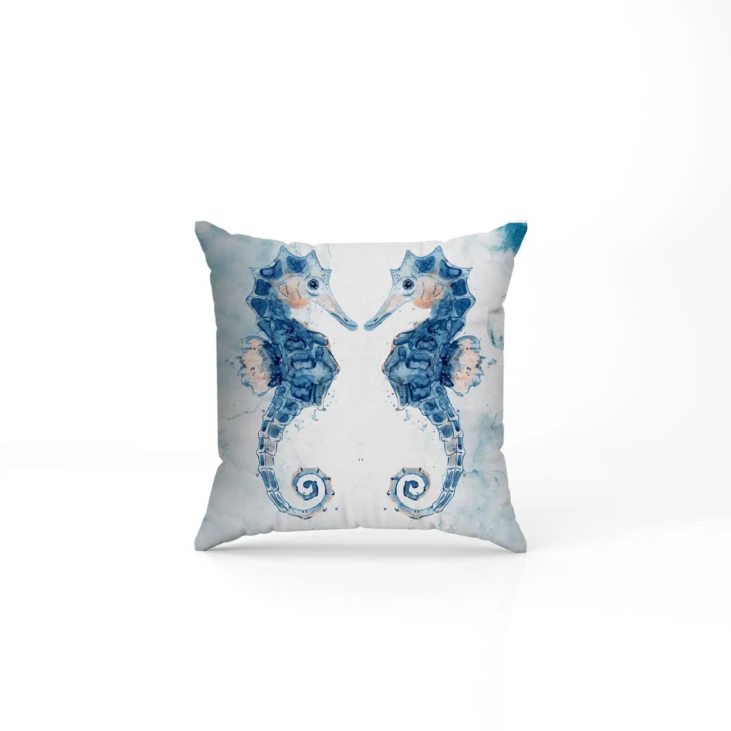 Cushion The Blue Sea Horse 1 Cushion The Blue Sea Horse