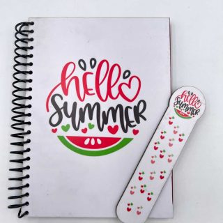 Watermelon Note Book A5 + Watermelon Book Mark