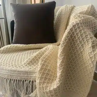 Honey Comb Throw Blanket