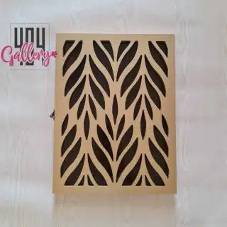 Frame for electricity box leaves