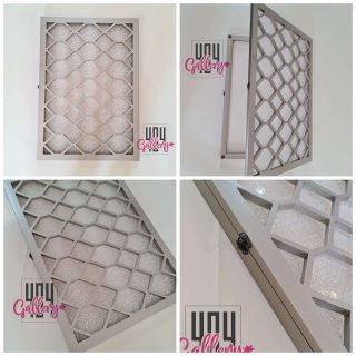 Hexagon Frame for electricity box