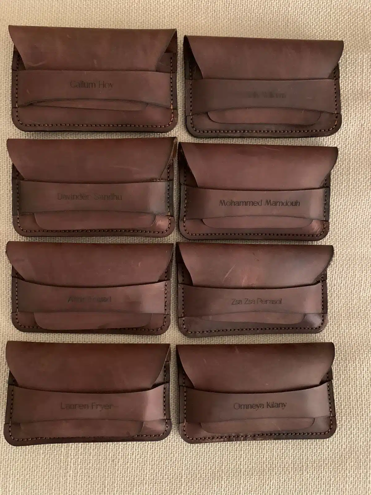 Personalized Handmade Slim Leather Wallet 2 WhatsApp Image 2022 10 20 at 17.22.32