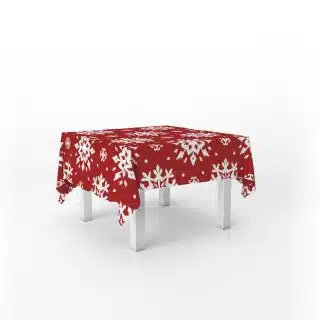 The Ikat Snow flake Table cloth 140*140