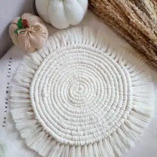 Macrame placemat