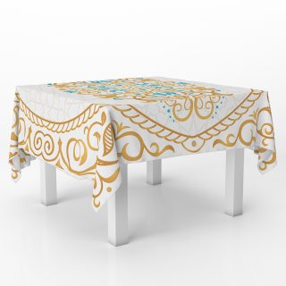 Table Cover Golden Alf leila we leila 140*140