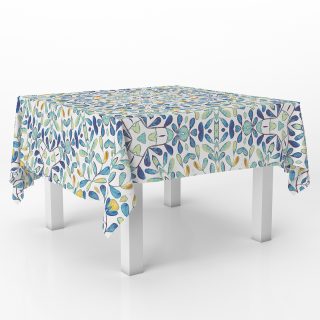 Table Cover Floral Mandala Gold 140