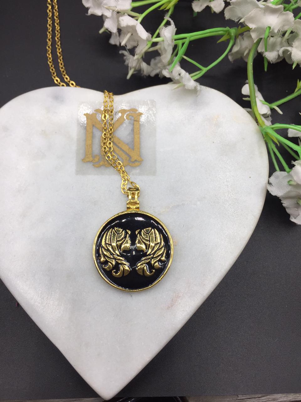 Gemini zodiac sign necklace 5 WhatsApp Image 2023 03 08 at 9.54.11 PM