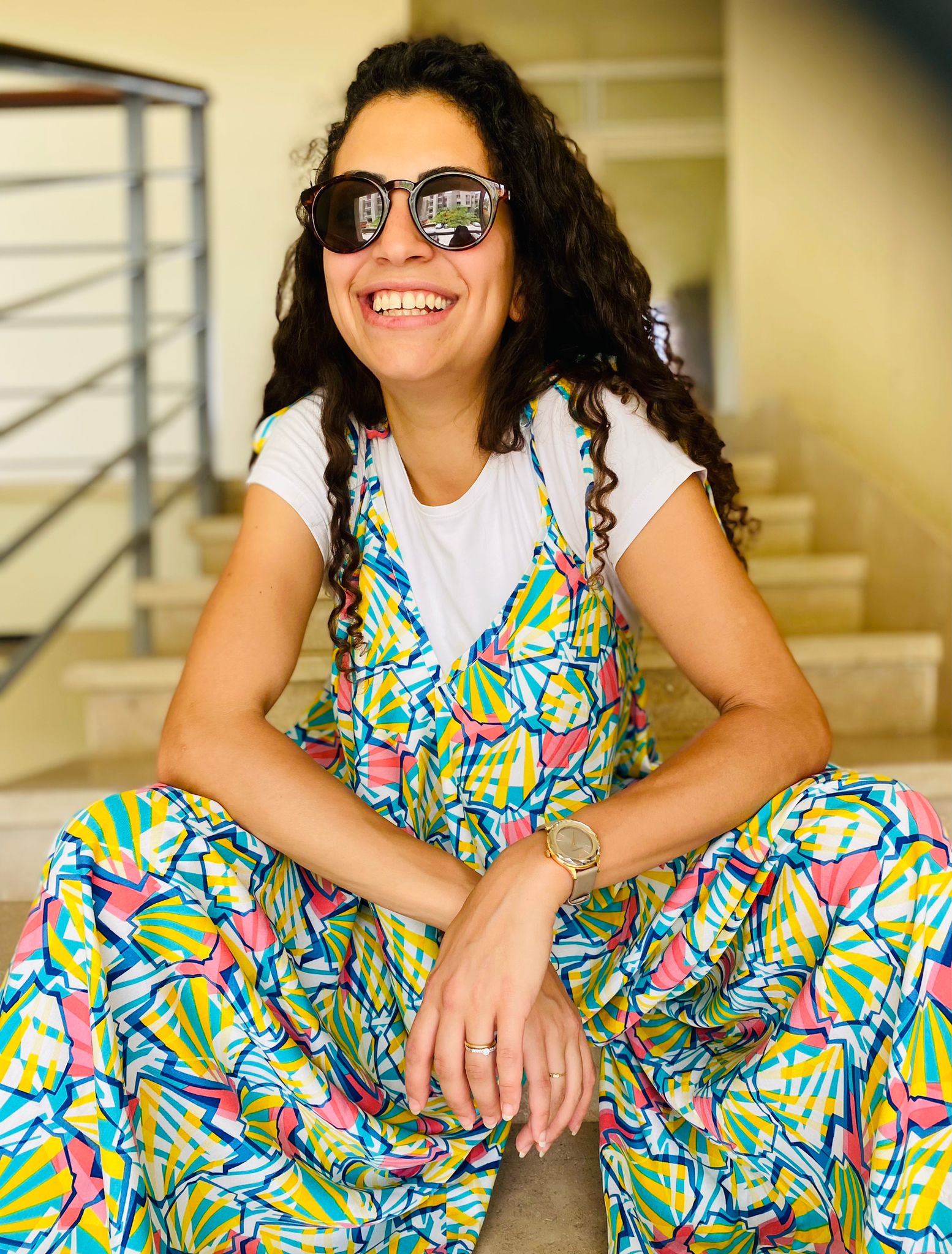 Printed jumpsuit 1 Printed jumpsuit