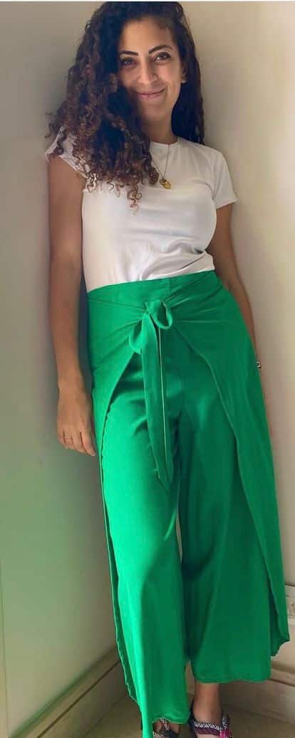 Plain wrap pants 1 Plain wrap pants