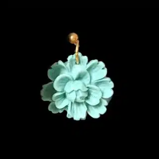 Lilly Flower with Copper Earrings
