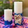 blue SeaShell Candles