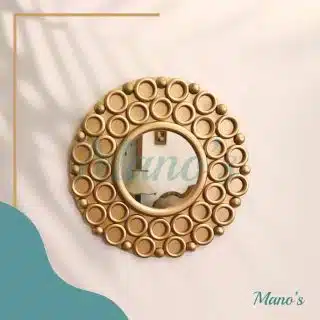 مراه من الخشب دهان دوكو الذهبي