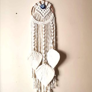 macrame wall hanging dreamcatcher