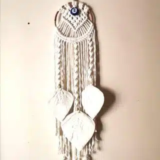 macrame wall hanging dreamcatcher